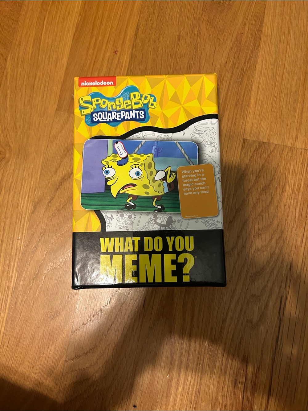 SpongeBob SquarePants "What Do You Meme?" Card Game